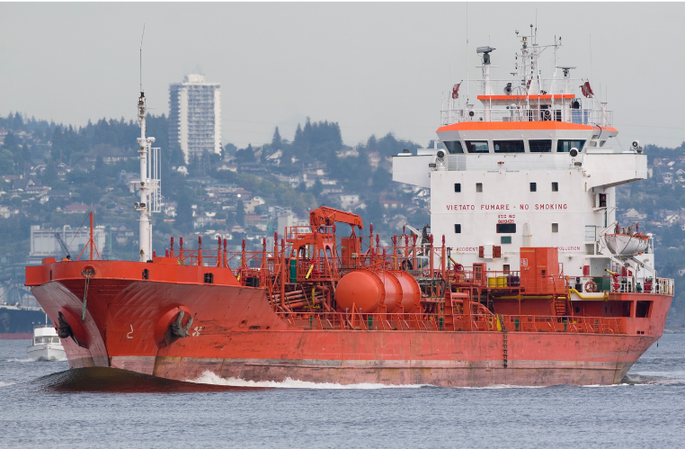 Chemical tanker vessel